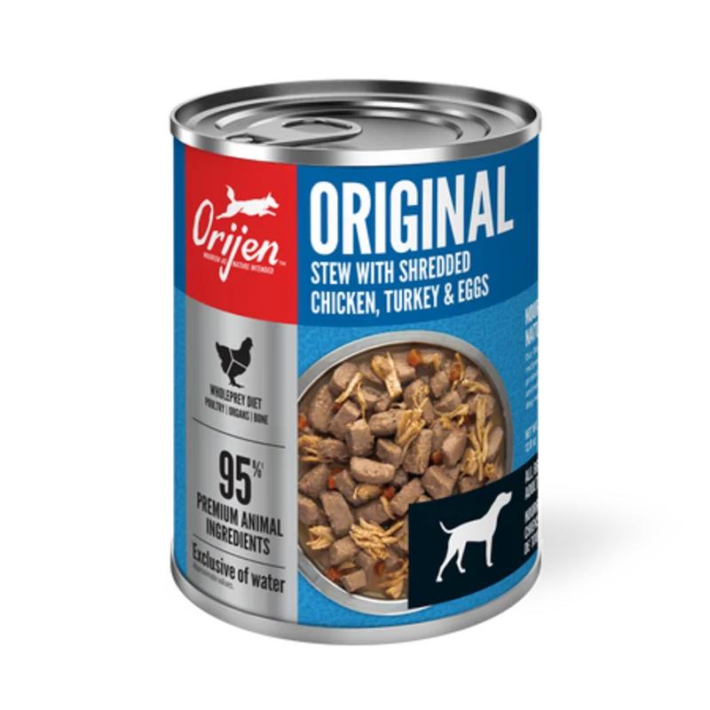 Orijen Original Stew Recipe with Chicken, Turkey & Eggs Wet Dog Food