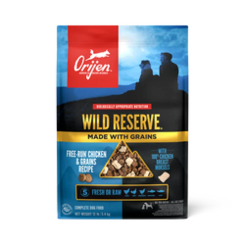ORIJEN WILD RESERVE Free-Run Chicken & Grains Recipe Dry Dog Food