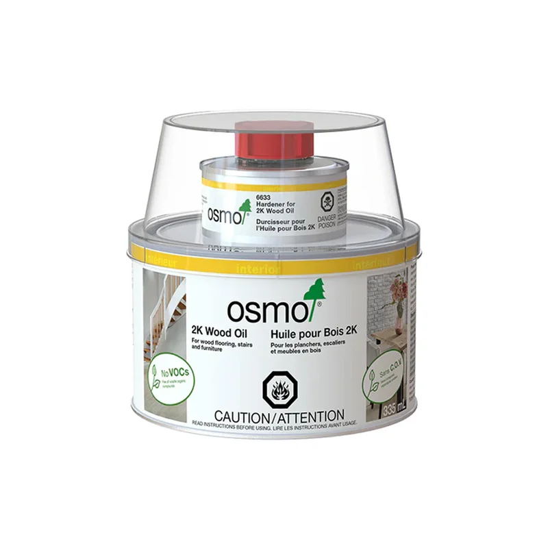 OSMO 2K Wood Oil - 0.375L Black 6190
