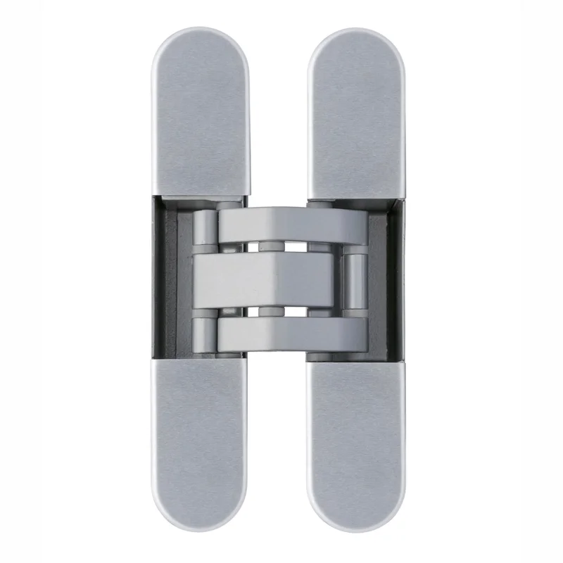 OTLAV INVISACTA IN230 - 3D Adjustable Concealed Hinge. Made in Italy Satinized Silver
