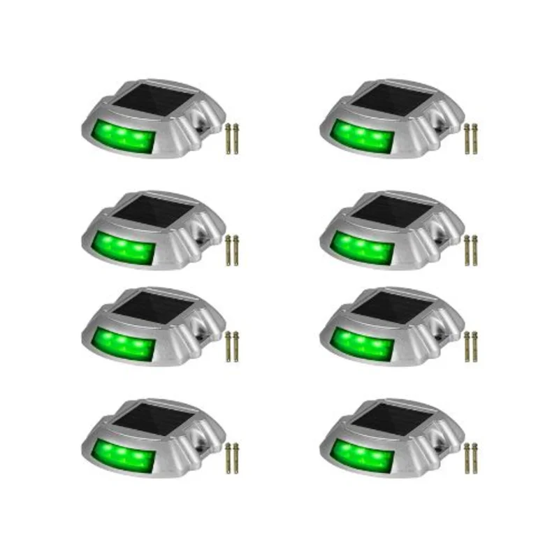 Outdoor Driveway Lights 8 Pack Solar LED Driveway & Walkway Lights Bright