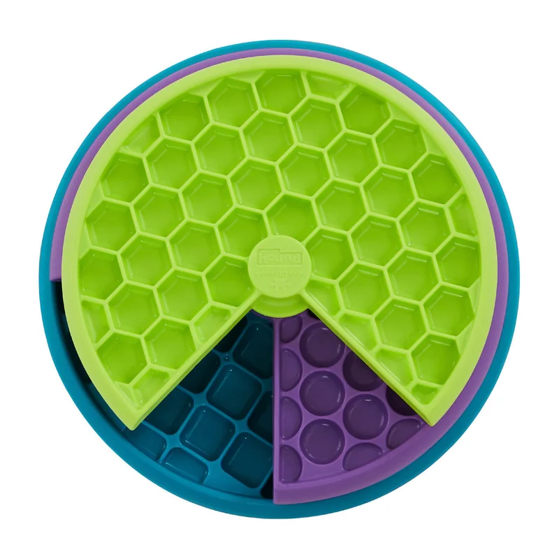 Outward Hound Lickin' Layers Dog Puzzle Game Dog Toy Multi