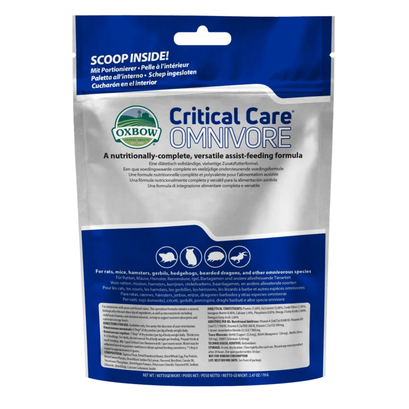 Oxbow Animal Health Critical Care Omnivore