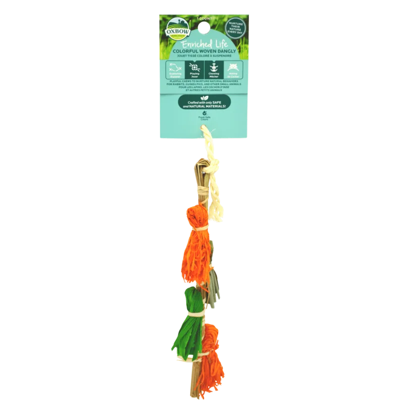 Oxbow Animal Health Enriched Life - Colorful Woven Dangly