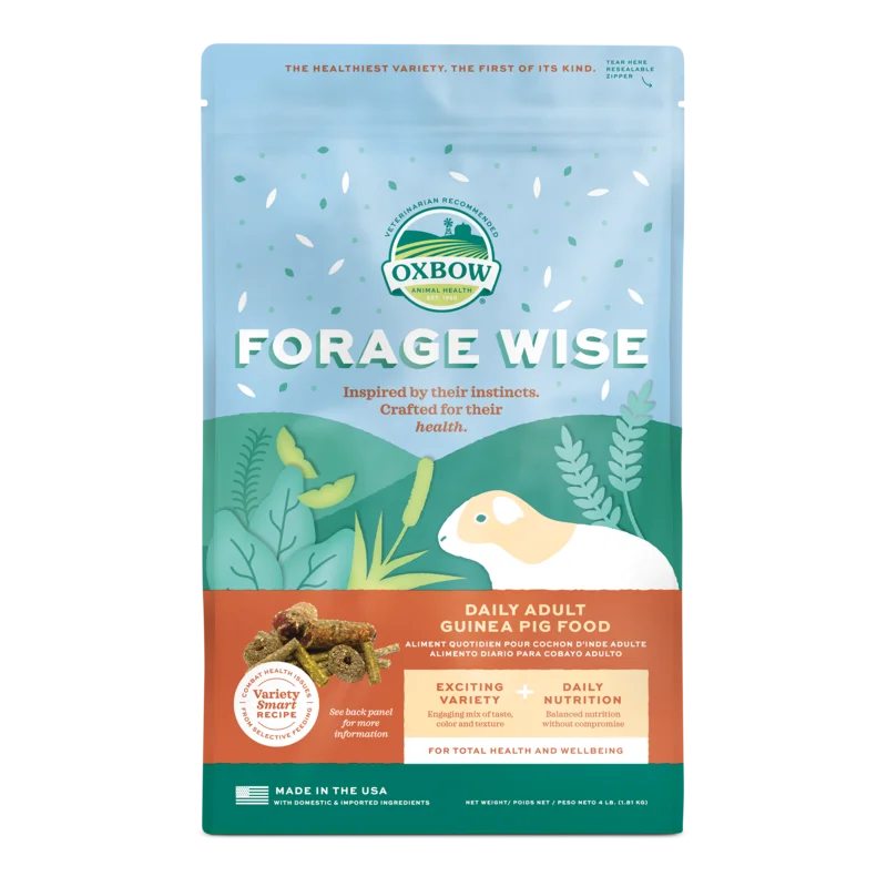 Oxbow Animal Health Forage Wise Adult Guinea Pig Food