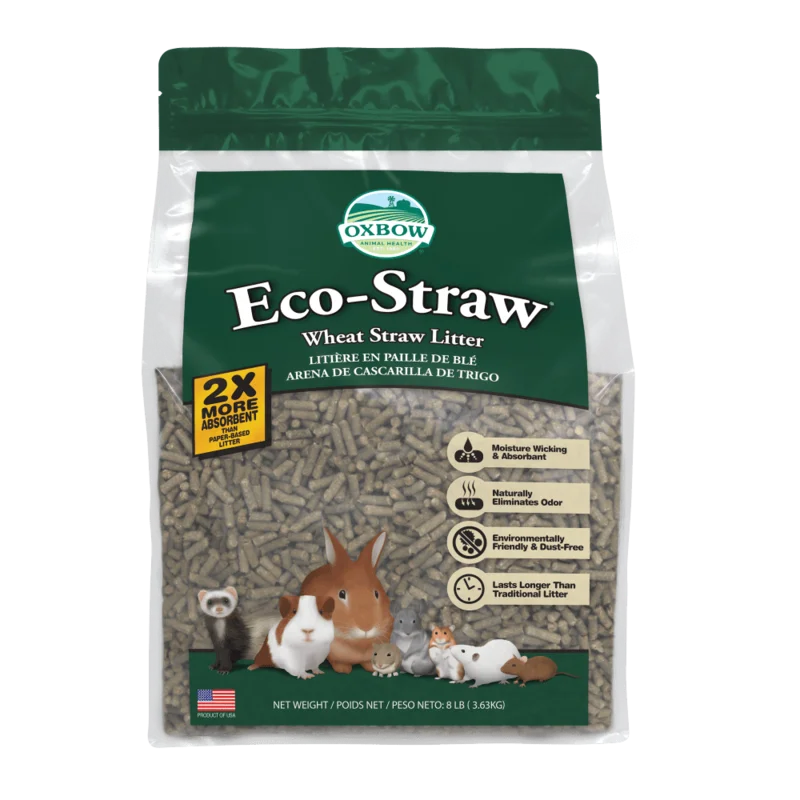 Oxbow Enriched Eco-Straw Litter for Small Animals