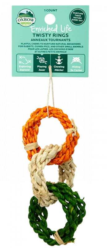 Oxbow Enriched Life Twisty Rings