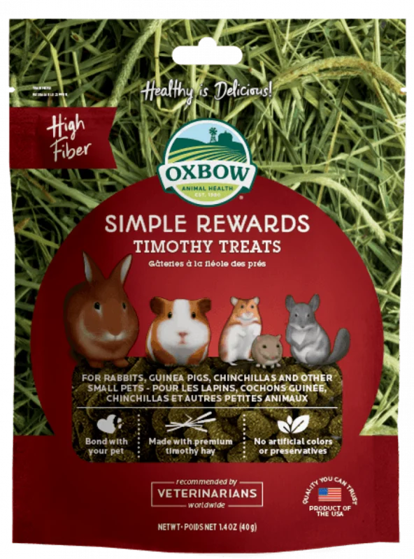 Oxbow Simple Rewards Timothy Treats