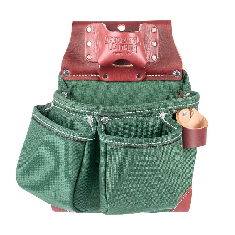 OxyLights 3 Pouch Tool Bag with Tape Holder Deep Red