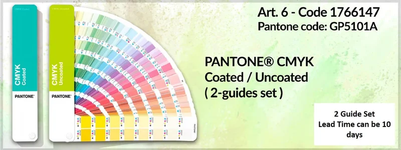 Pantone CMYK Coated/Uncoated 2 Guide Set - GP5101A