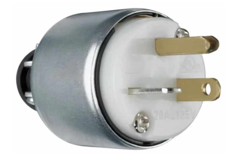 Pass & Seymour Armored Plug 20A 125V White