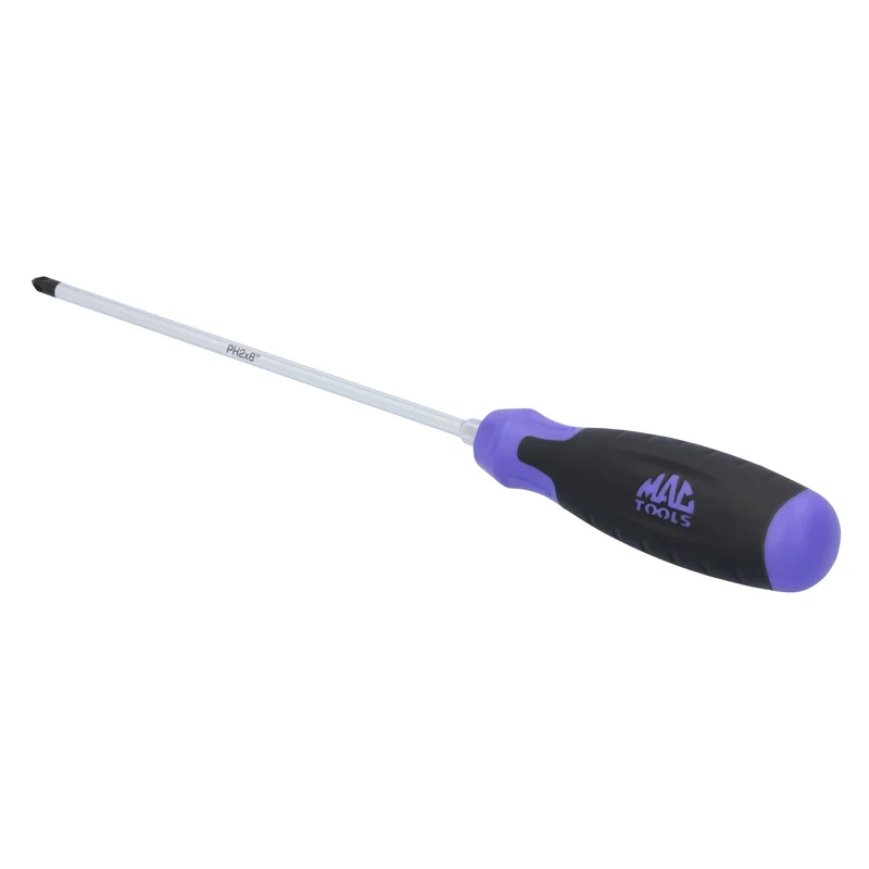 PH2 x 8 Phillips Screwdriver - Purple