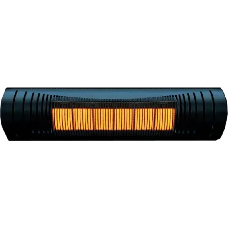 Phase 1 37000 BTU 120V Patio Heater With Remote Control Metal Grid Cover Propane HSRP37MT