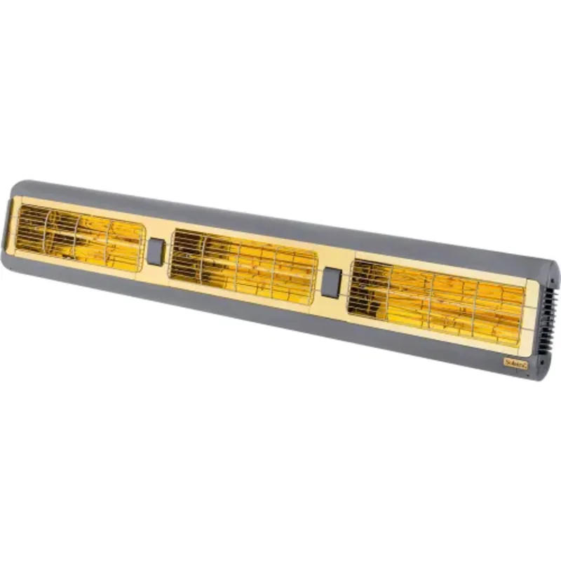 Phase 1 6.0KW 208-240V Infrared Heater Wall or Ceiling Mount Gray SALPHAH3-60240G