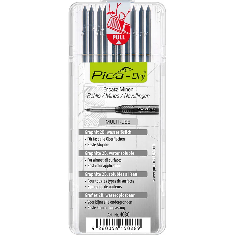Pica-Dry Refill Set - Graphite 2B