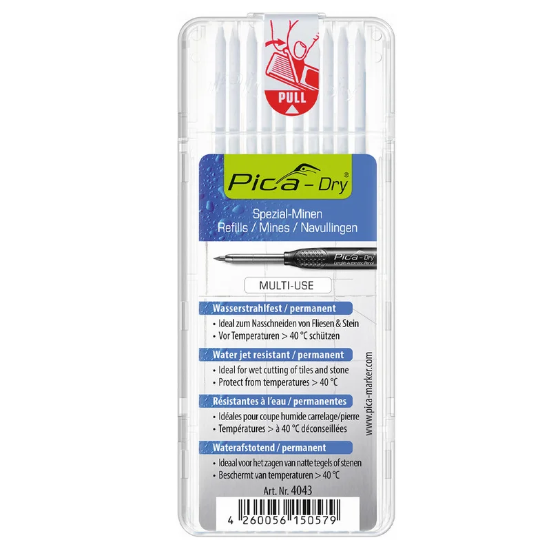 Pica-Dry Water Jet Resistant Special Refills - White