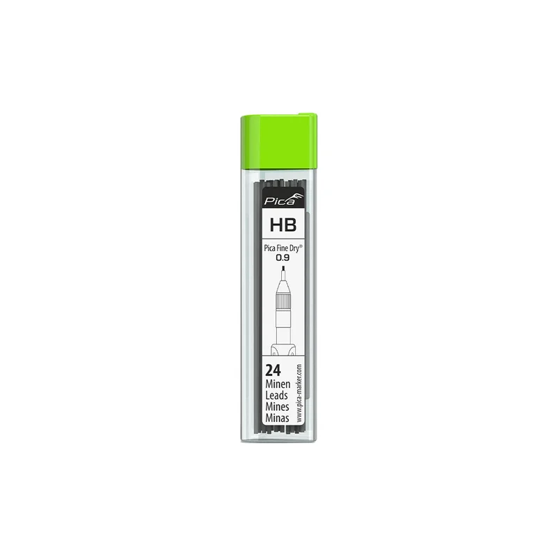 Pica Fine-Dry Lead Refill Set - Graphite HB