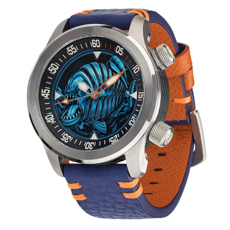 Piranha - Black/Blue