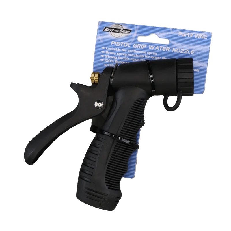 Pistol Grip Water Nozzle Black