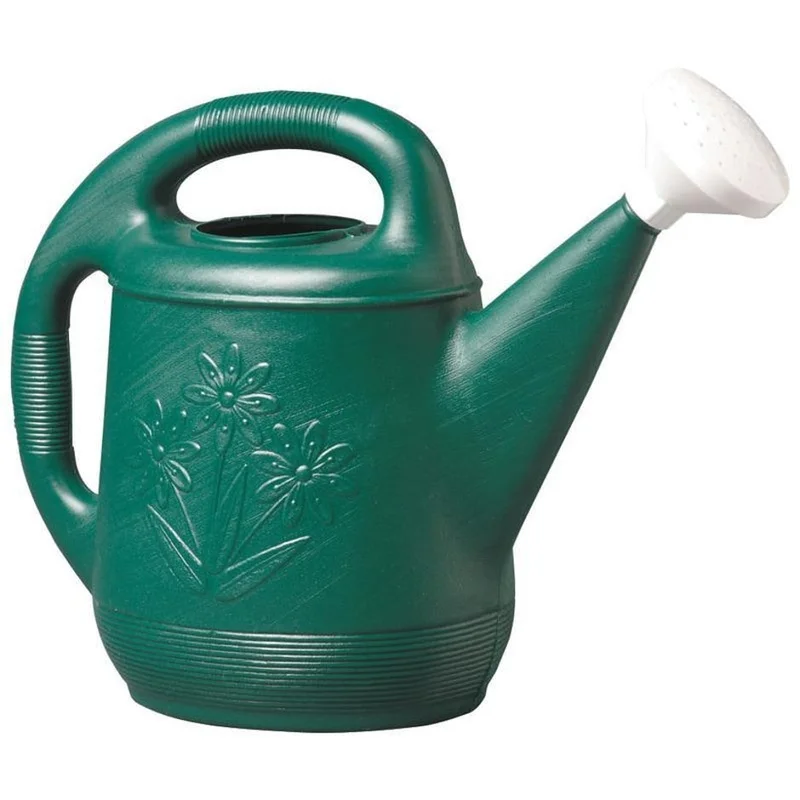 PLASTIC WATERING CAN GREEN