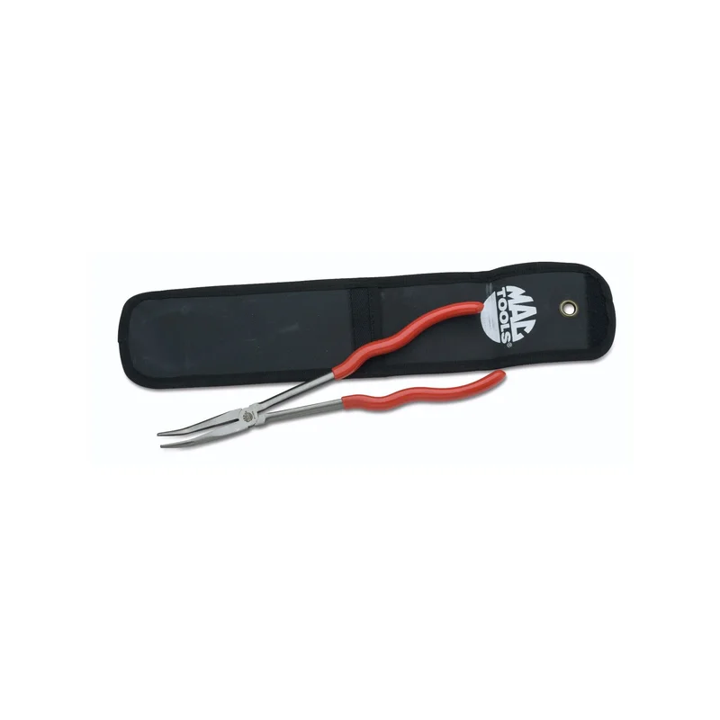Pliers, "Super Grip" Series Long Reach 45 Bent Nose