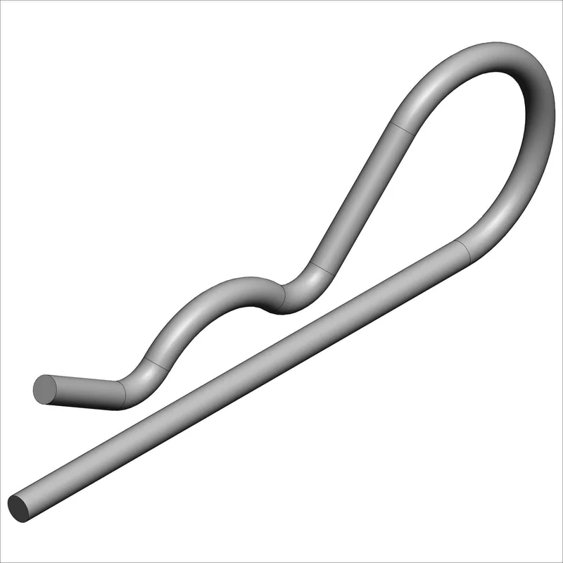 PN 1019/100 - HAIRPIN CLIP 2.38 LONG