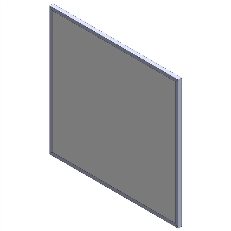 PN 119732-6 - 42X42 REF BOARD,SA,SILVER