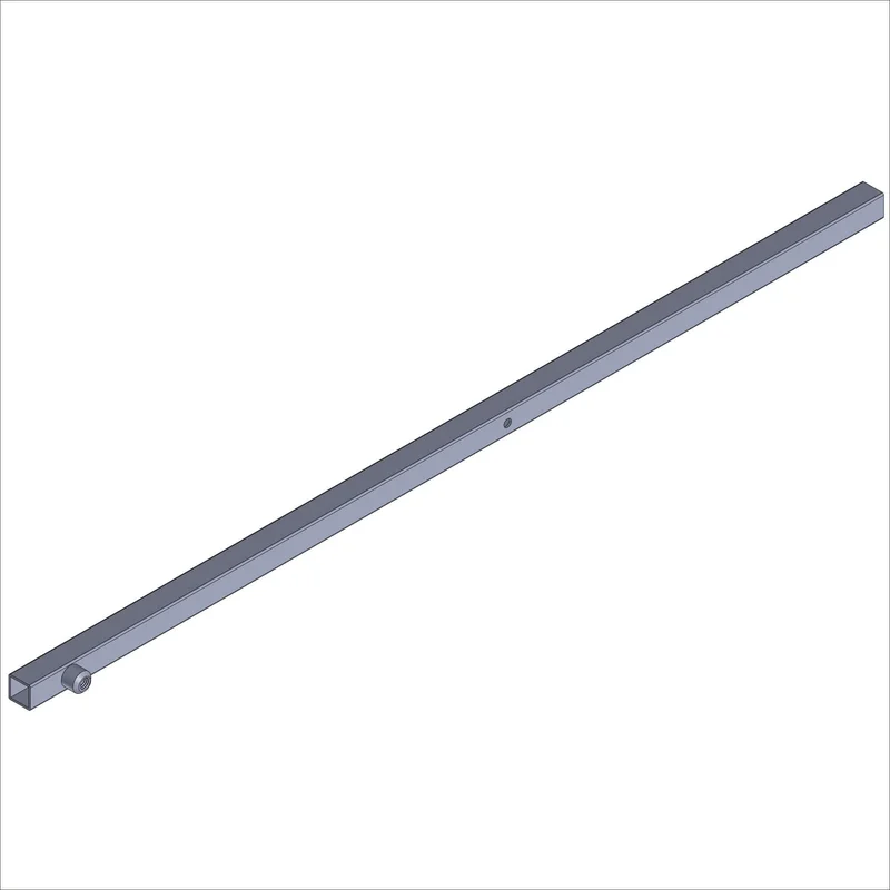 PN 25008 - HOLLYWOOD BABY LOWER RML WMT, ST, .75SQ, @29.5"