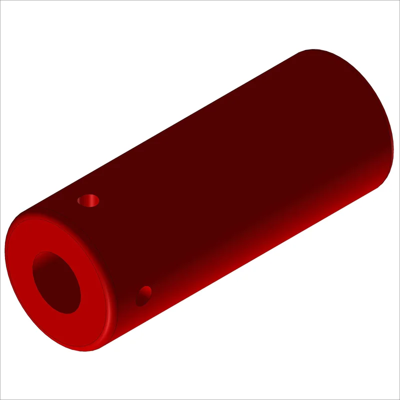 PN B427803-2 - BOOM WEIGHT, @9.1", RED