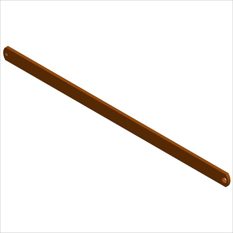 PN H28005 - BRACE, AL, 1.0X.25, @21.0" ORANG