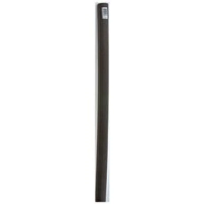 Polyethylene Foam Pipe Insulation, Pre-Slit, Black, Tubular, 6-Ft.