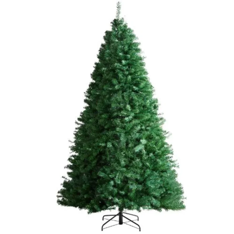 Prelit Flocked Artificial Tree for Home Party Office Decoration (7.5FT)