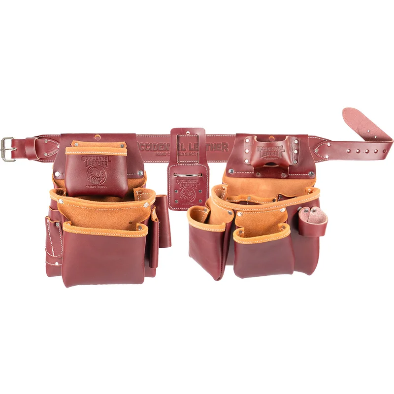 Pro Framer Tool Belt Setup with Double Outer Bag OxyBlack