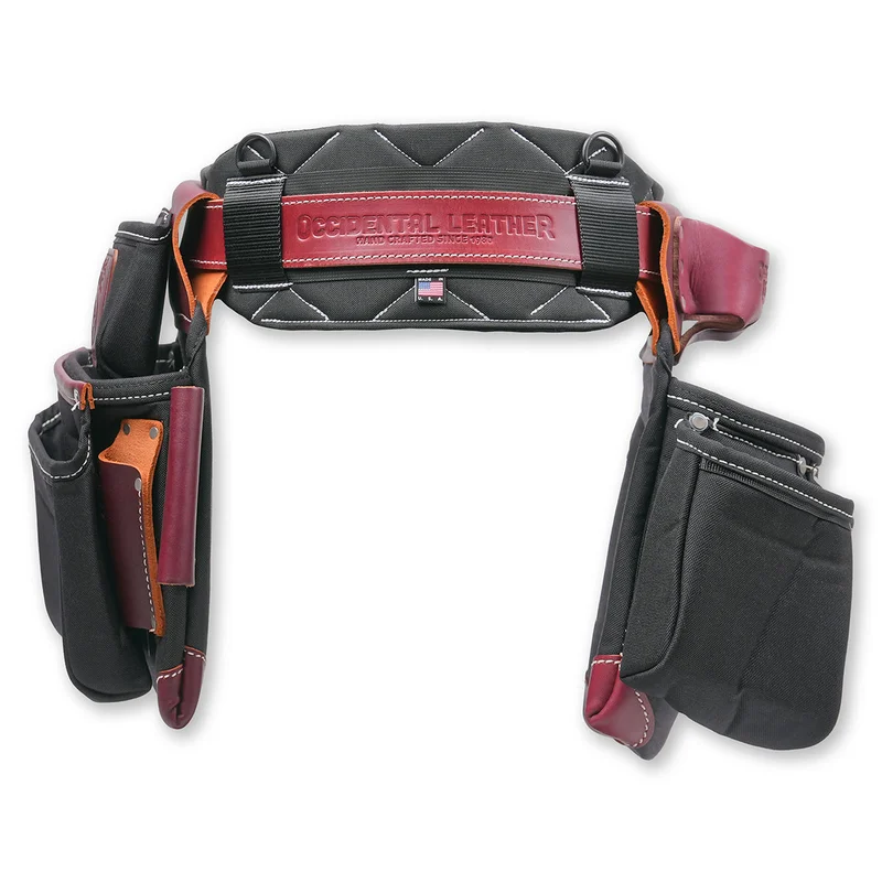 ProFORMANCE OxyLights Framer Tool Belt Setup Deep Red