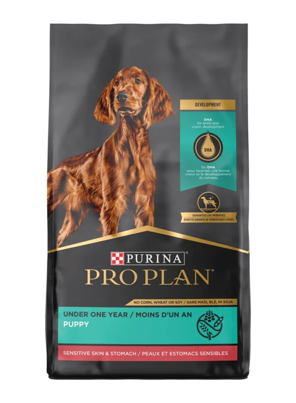 Purina Pro Plan Puppy Sensitive Skin & Stomach Lamb & Oat Meal Formula Dry Dog Food