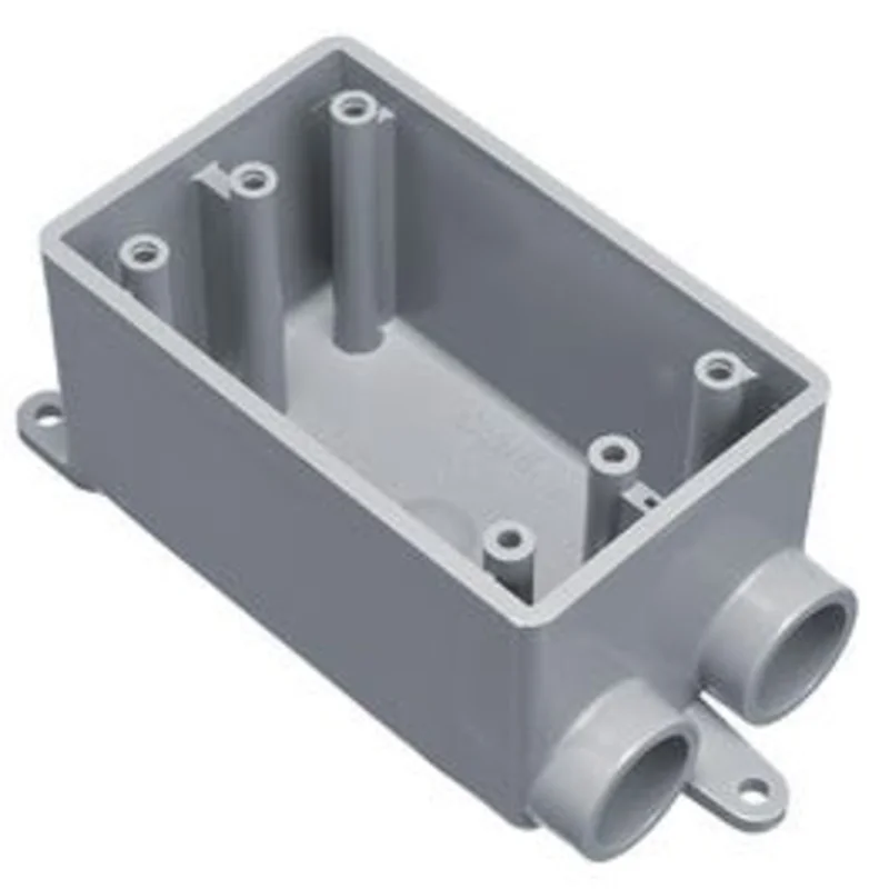 PVC Field Service Split Box, Single Gang, .75-In.