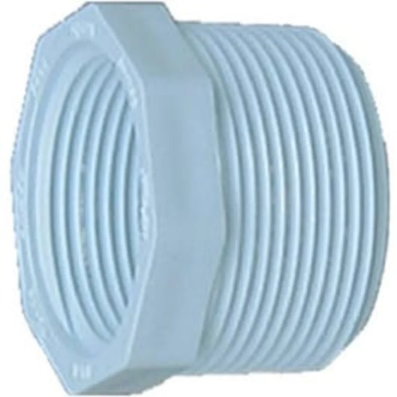 PVC Threaded Bushing, 3/8 MIP x 1/4-In. FIP
