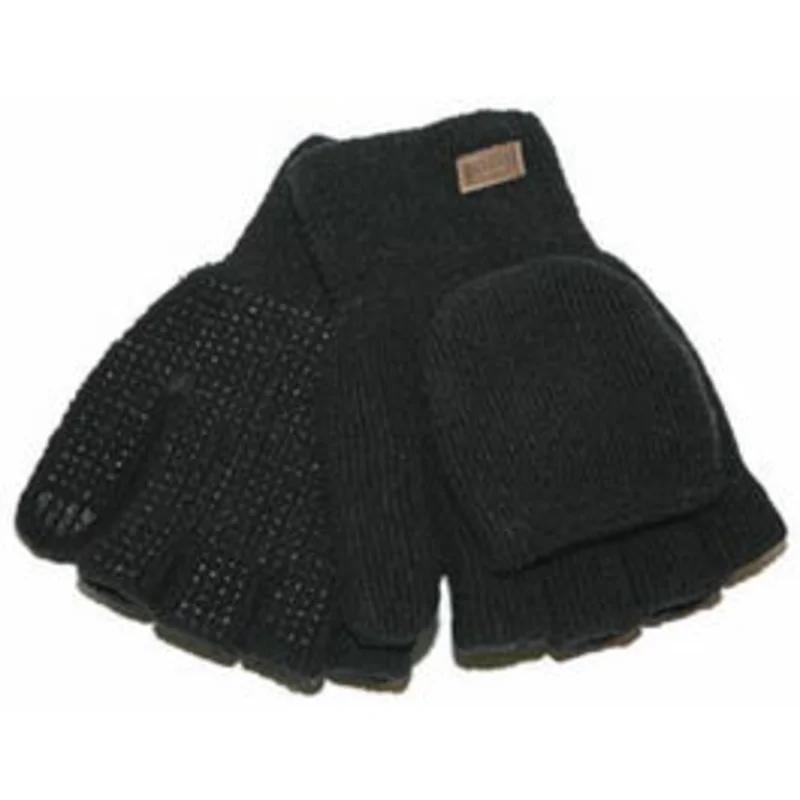 Ragg Wool Glove, Black, Men's Medium