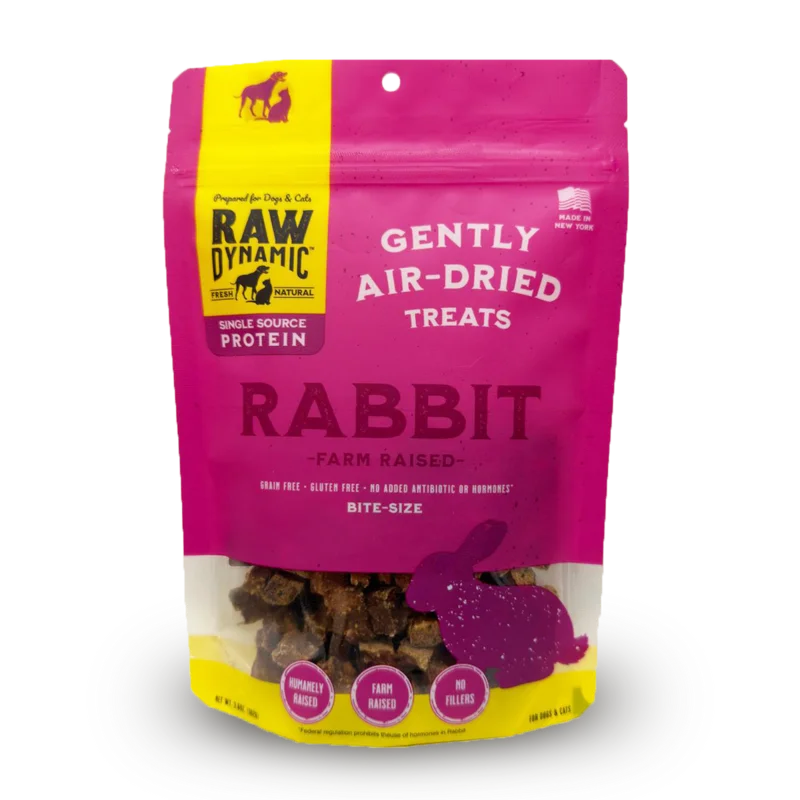 Raw Dynamic Air-Dried Raw Rabbit Treats