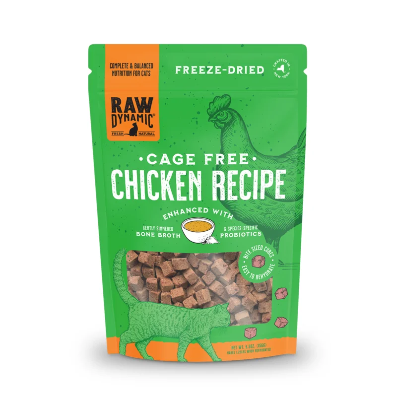 Raw Dynamic Freeze-Dried Raw Chicken Formula For Cats