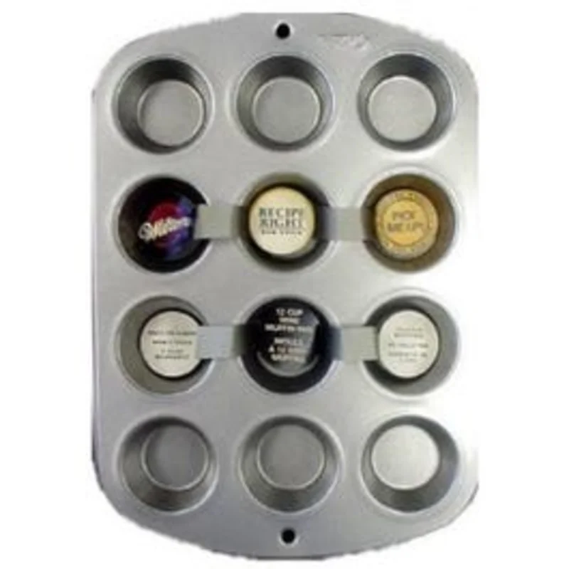 Recipe Right 12-Cup Non-Stick Mini Muffin Pan