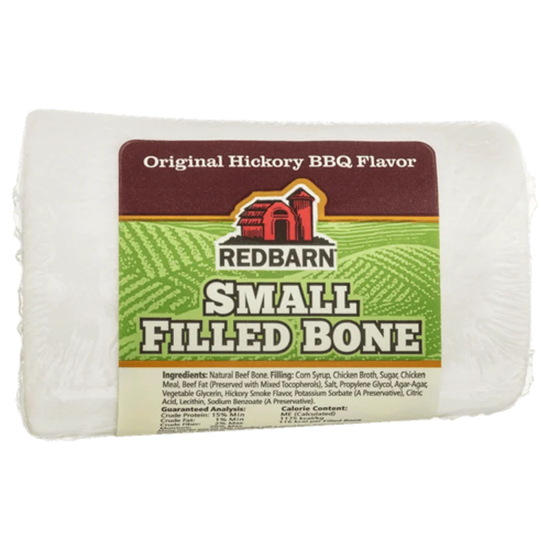 Redbarn Filled Bone Hickory BBQ Flavor