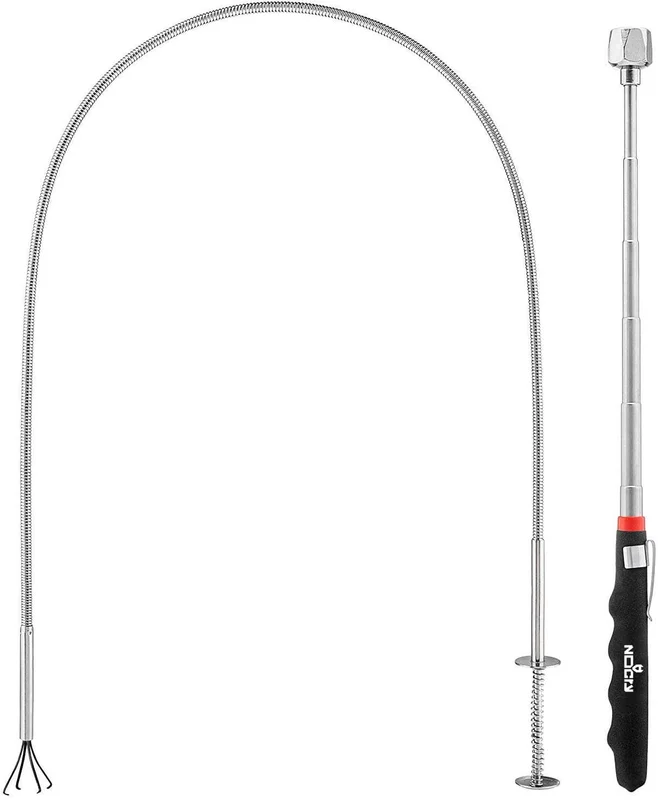 RetrieveDuo Flexible Claw Grabber and Extendable Telescoping Magnet