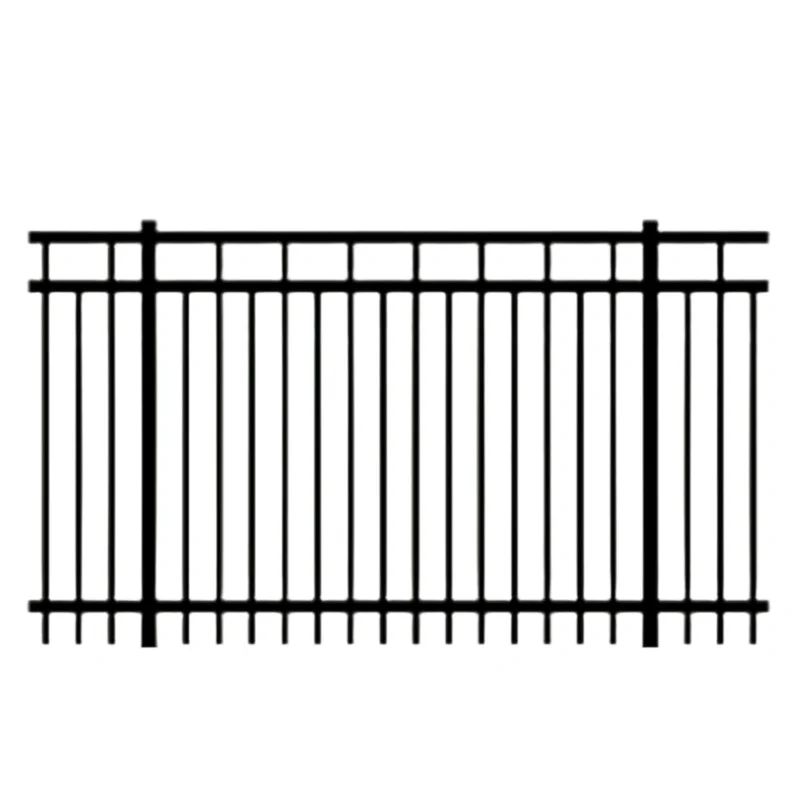Retriever Residential Aluminum Fence Panel Black