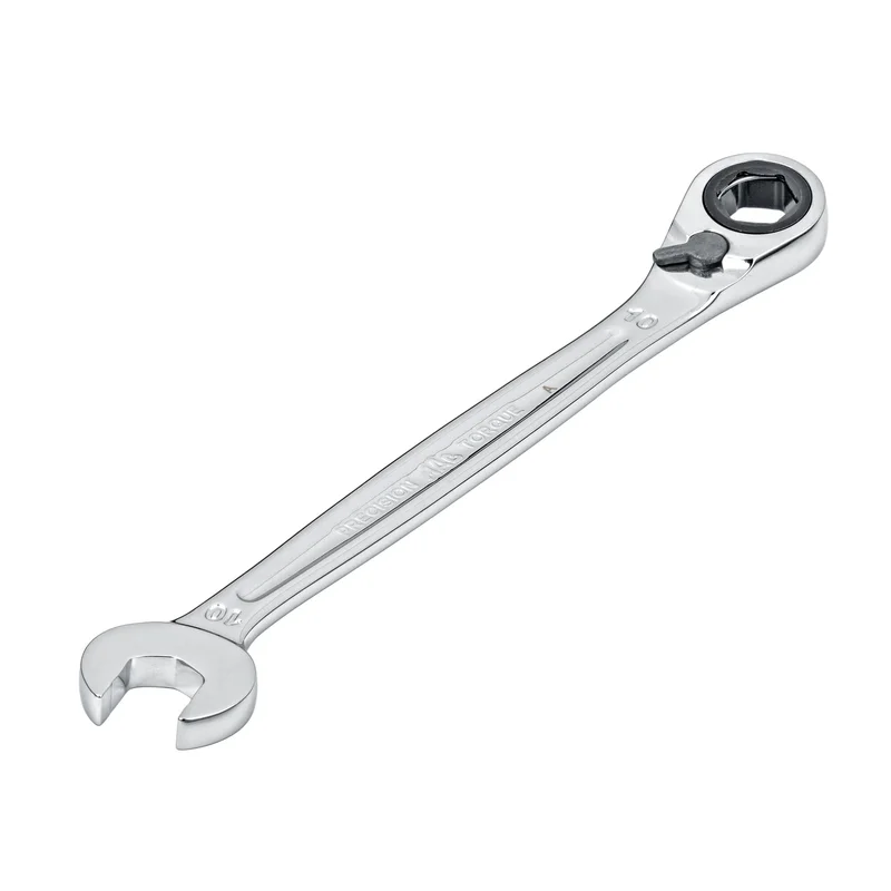 Reversible Offset Ratcheting Wrench 10mm - 6-PT.