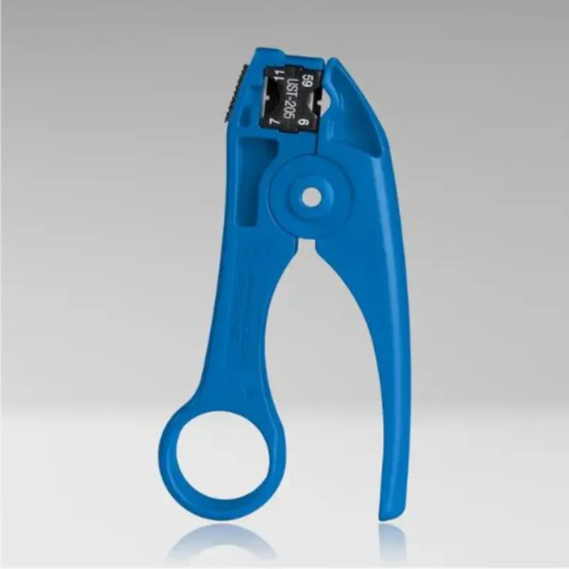 RG59, RG6, RG7, RG11 Cables with Cable Stop for COAX Stripping Tool UST-100 (Pack of 3)