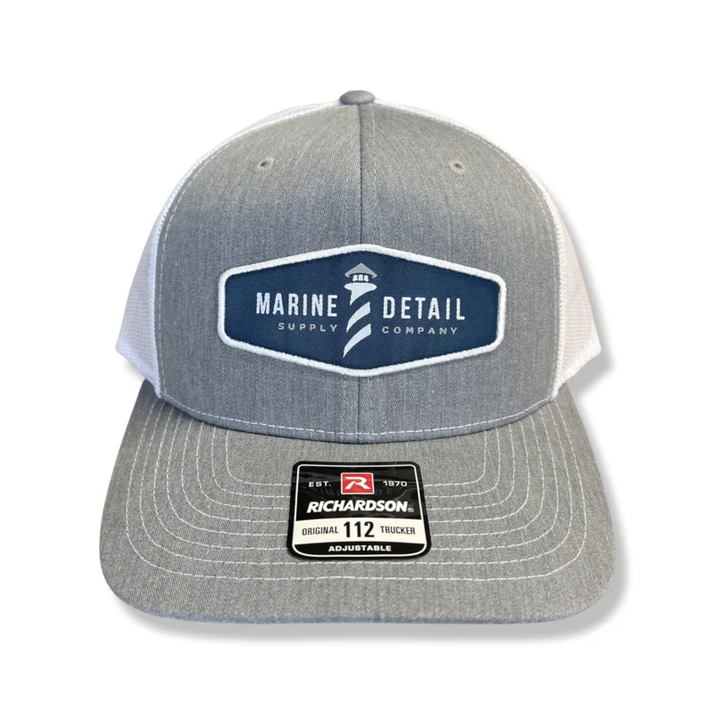 Richardson 112 MDS Patch Hat Heather Gray/White