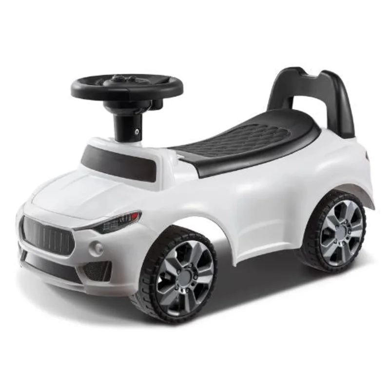 Ride-On Push Car for Toddlers Ages 13 Sit-to-Stand Racer with Music Steering Wheel & Under-Seat Storage