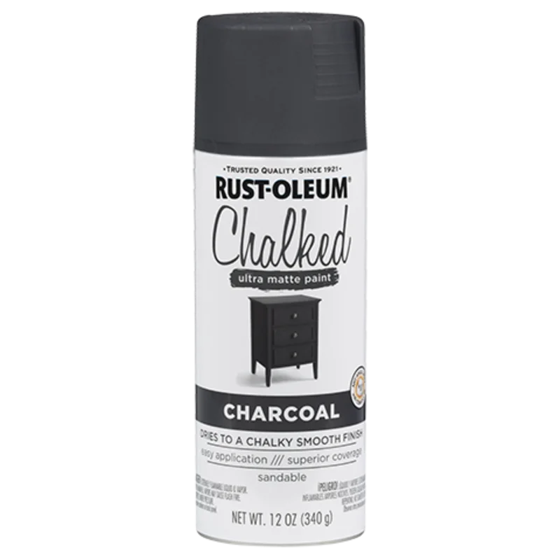 Rust-Oleum Chalked Ultra Matte Paint Charcoal Charcoal
