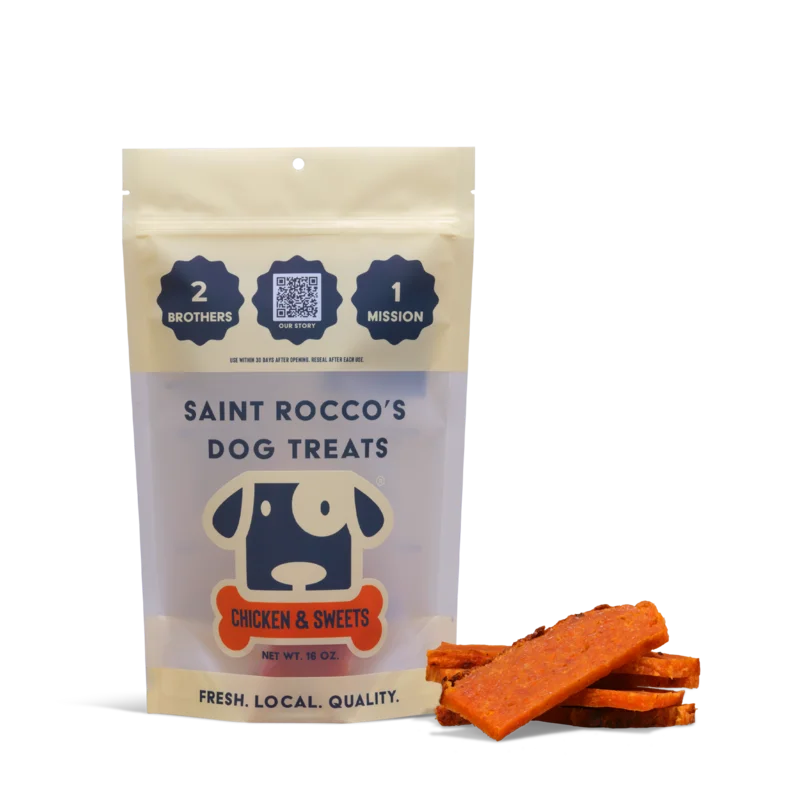 Saint Rocco's Chicken and Sweets Dog Treats
